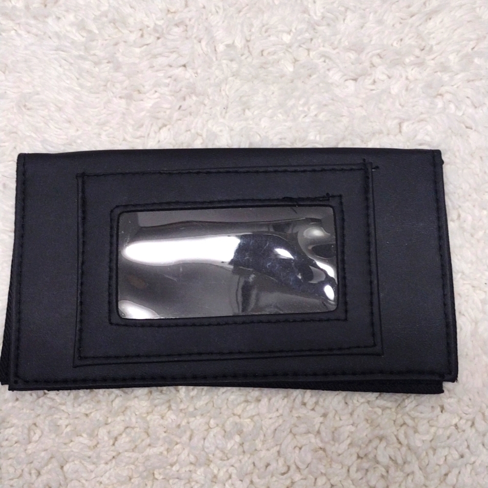 Black Slim ID Card Wallet